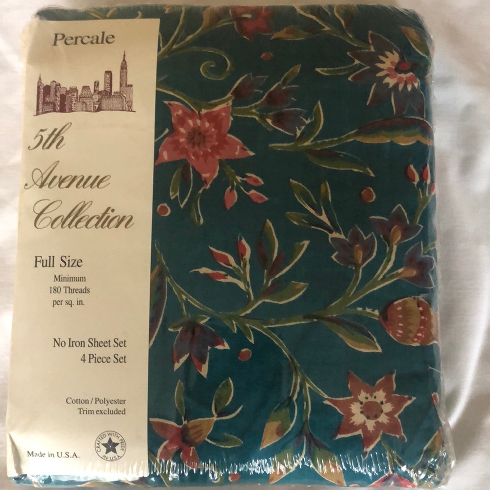 vintage 5th Avenue Collection full size 4 piece set